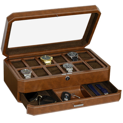 VALR 12 Slot Watch Box With Valet