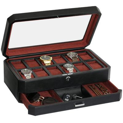 VALR 12 Slot Watch Box With Valet