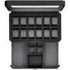 Rothwell 12 Slot Watch Box With Valet Drawer (Black / Grey)
